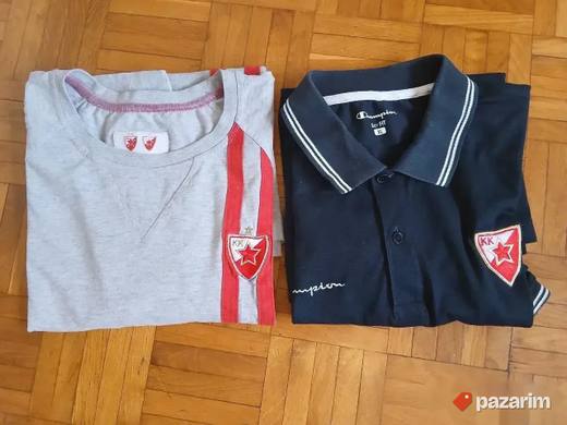 Navijačke majice KK CRVENA ZVEZDA, 2 kom.