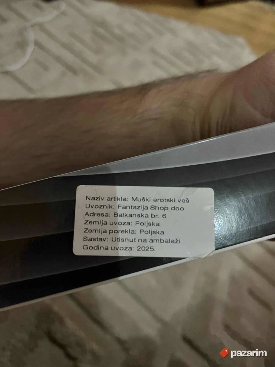 Muski Erotski veš - M/L novo 4
