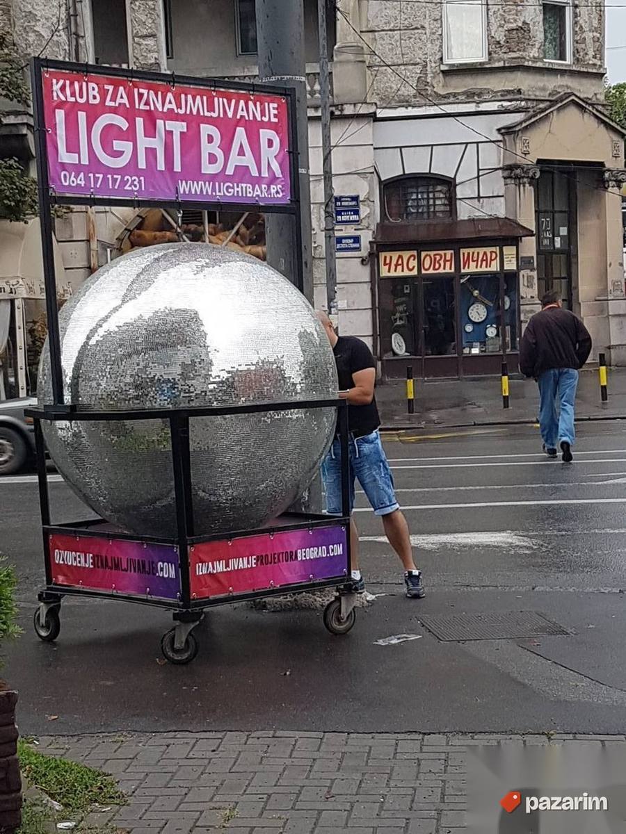 Disko kugla 170cm Jedina na Balkanu (rucno pravljena) 2