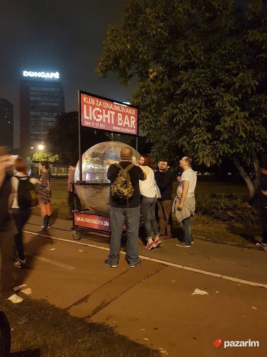 Disko kugla 170cm Jedina na Balkanu (rucno pravljena) 8