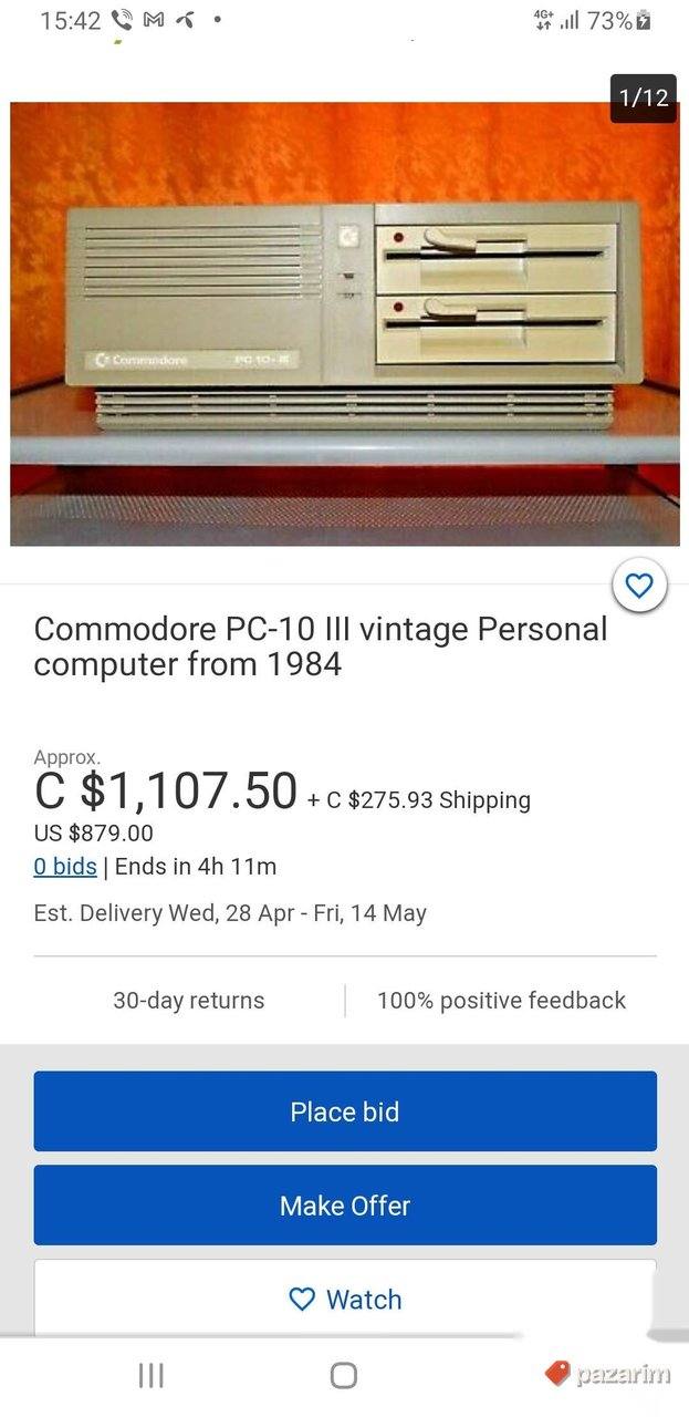 Commodore pc 10-3 sa monitorom commodore 1084s 4