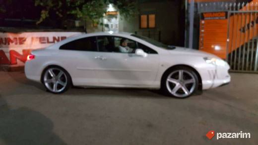 Peugeot 407 kupe u bela perla b.