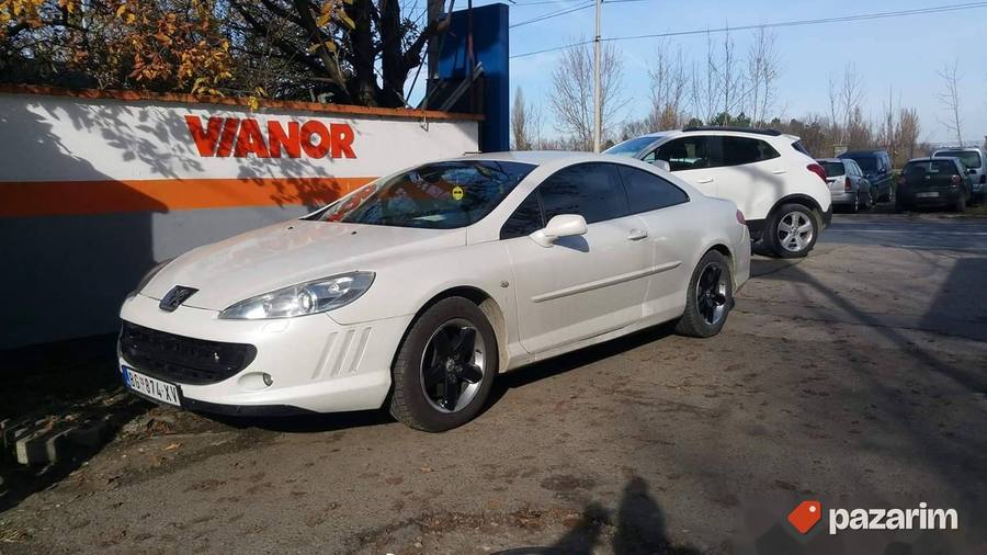 Peugeot 407 kupe u bela perla b. 5