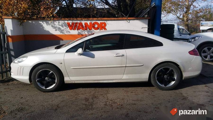 Peugeot 407 kupe u bela perla b. 8