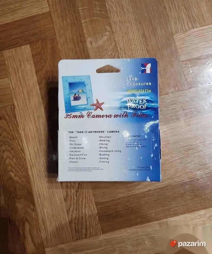 podvodni fotoaparat 35mm water proof DIFA 3