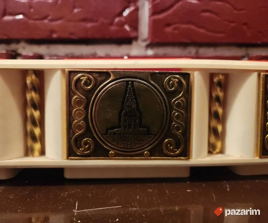 Ruska muzicka kutija za nakit na navijanje -retro 5