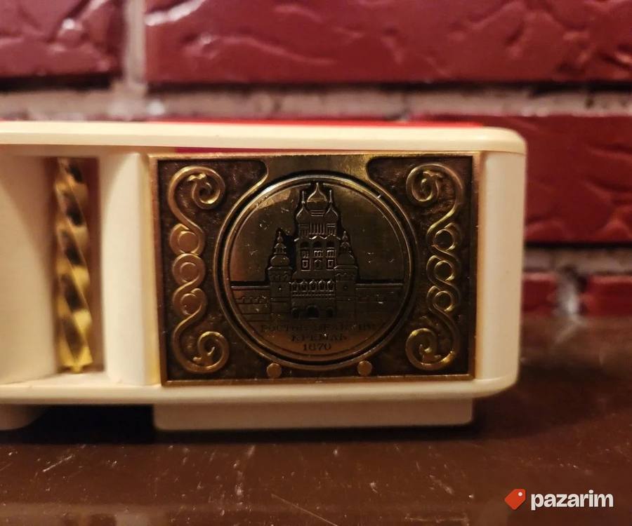 Ruska muzicka kutija za nakit na navijanje -retro 6