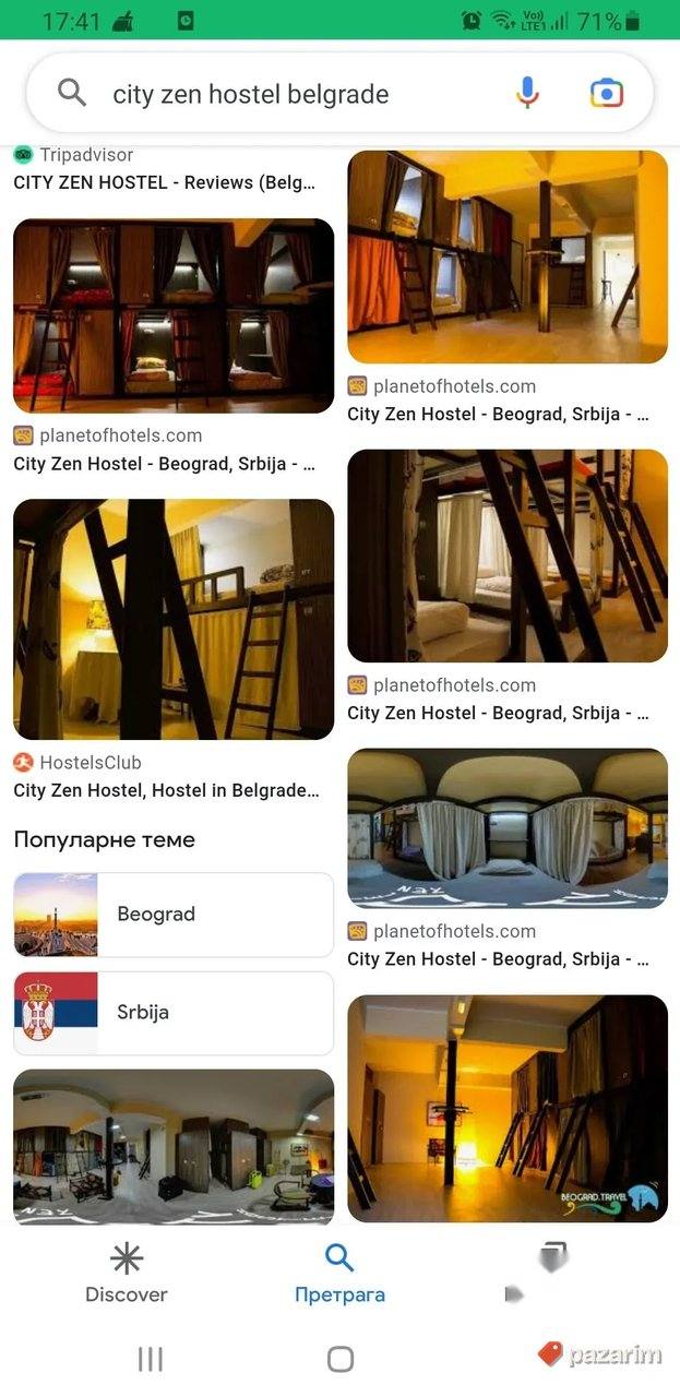 Izdajem Hostel Kapsularni na Zelenom Vencu 5