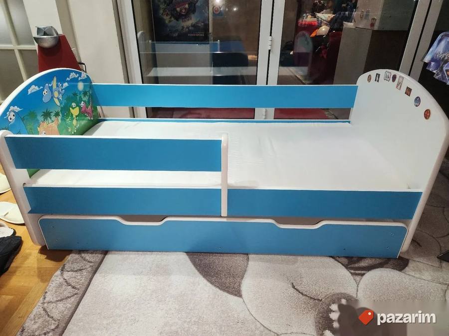 deciji DINO krevet 144x74x65 7
