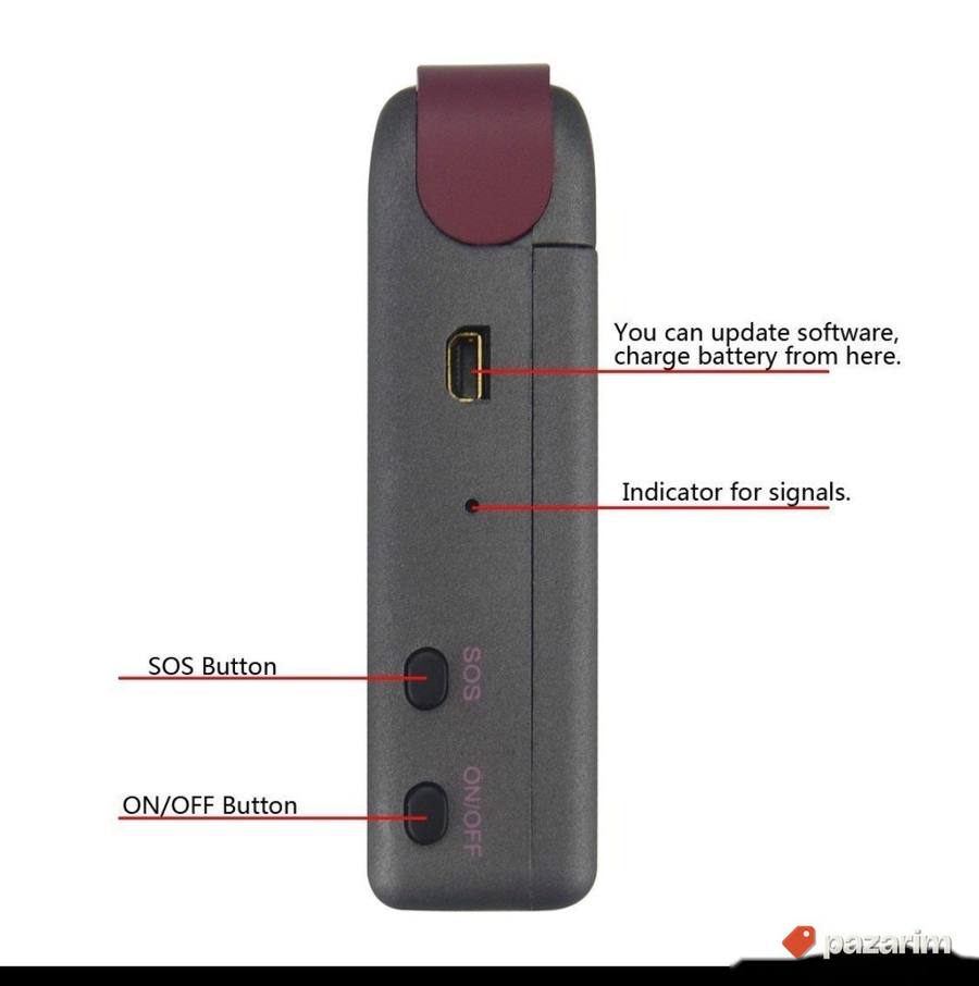 GPS tracker treker lokator TK102B FULL PAKET + rez. baterija 3