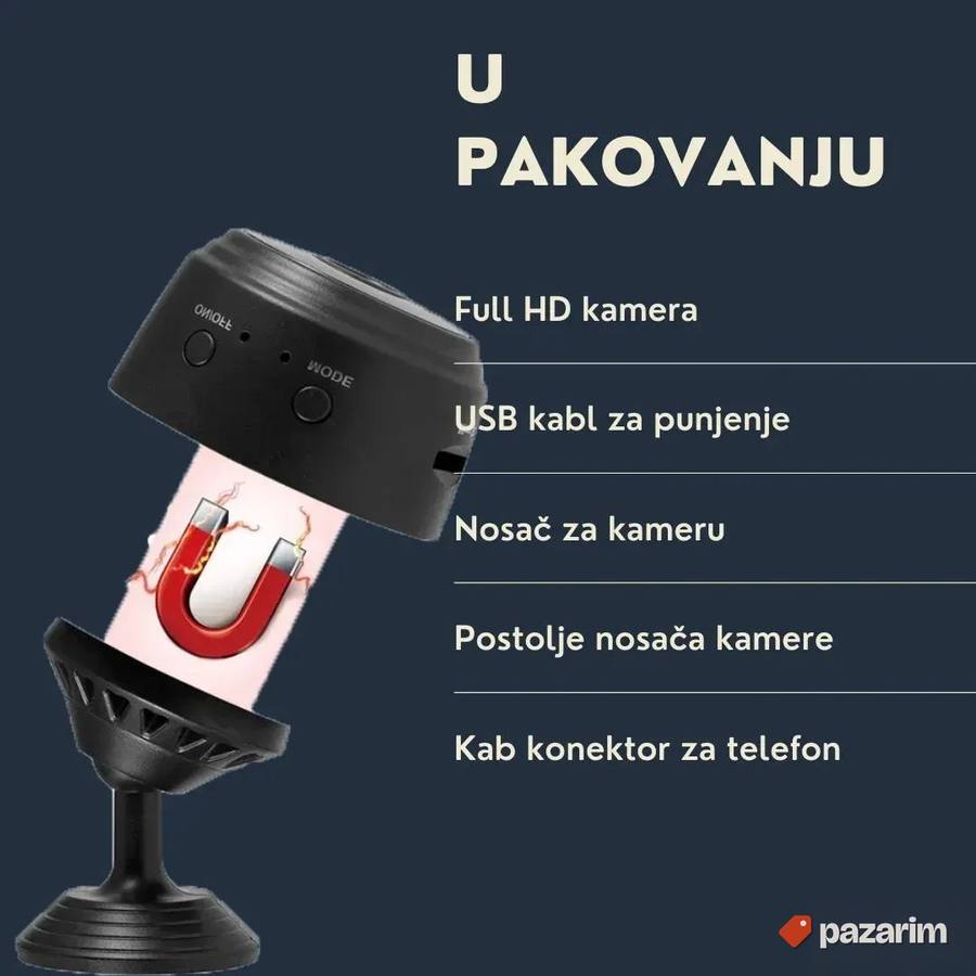 WIFI camera kamera spy kamerica mini kamera špijunska kamera 4