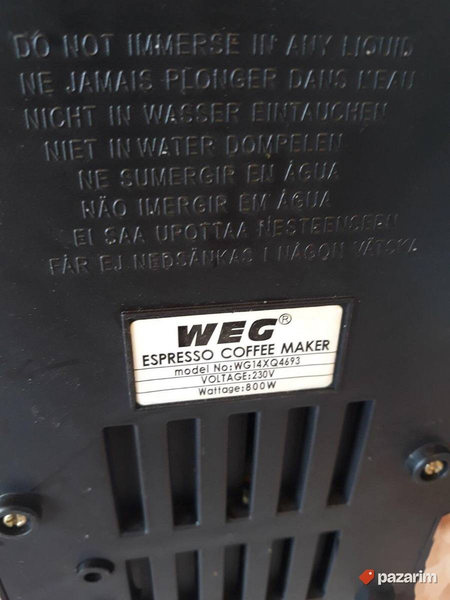 Aparat za espresso WEG 5