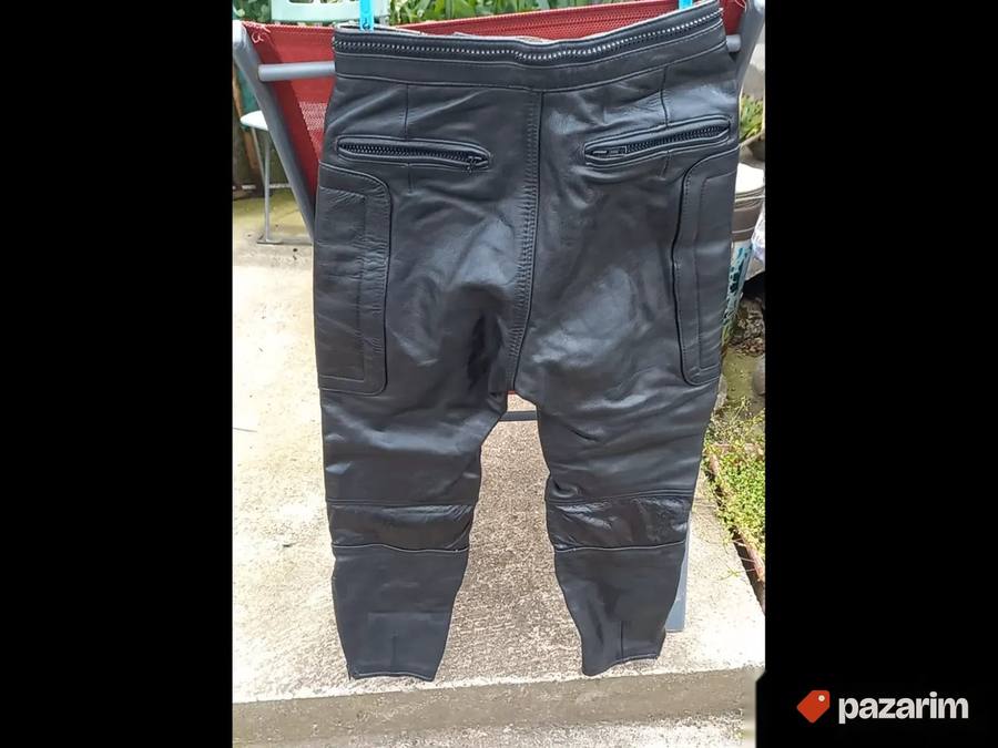 Kožne moto pantalone, veličina 38 2