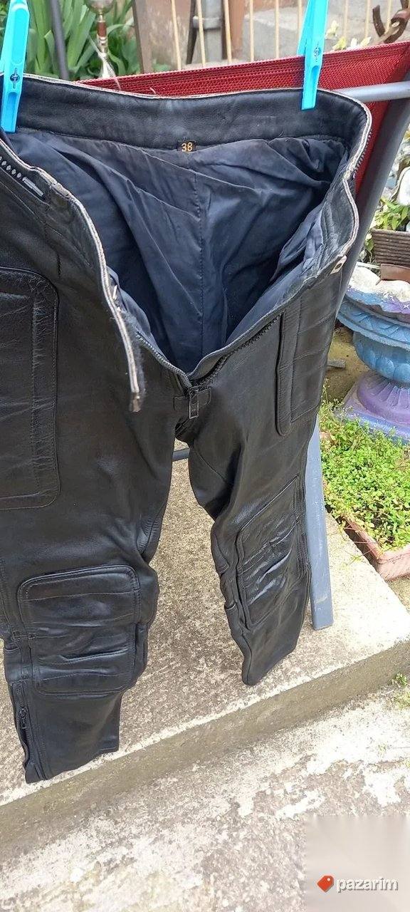Kožne moto pantalone, veličina 38 3