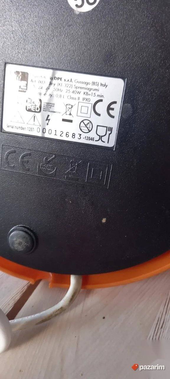 Aparat za ceđenje limuna 3
