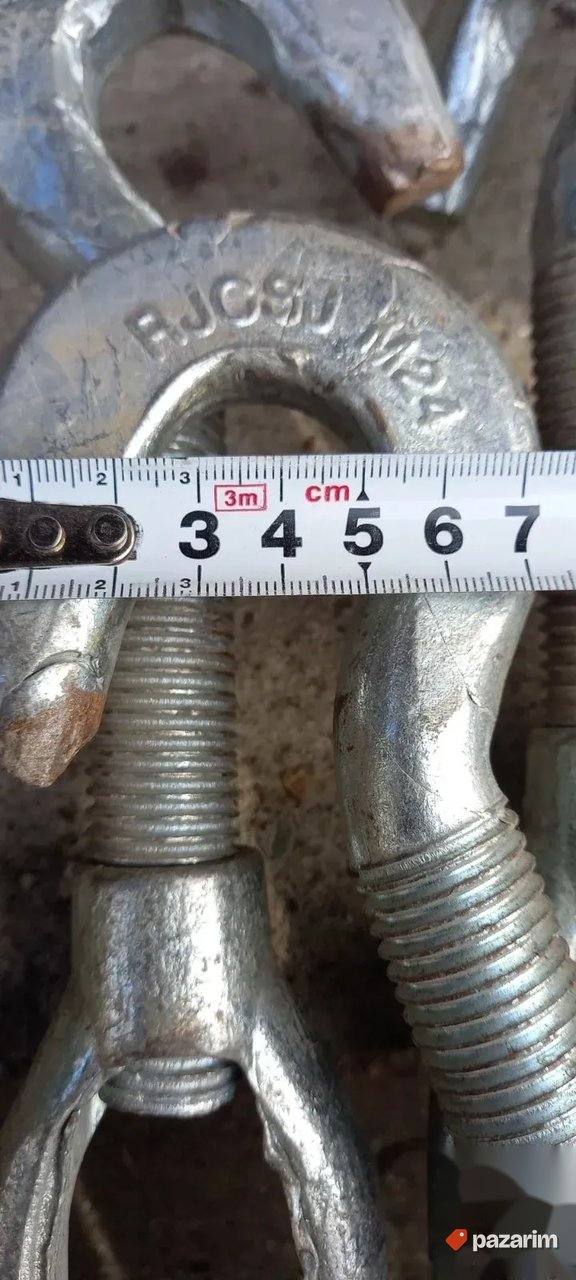 zatezači-španeri ,67 cm dužina, prečnik kuku 7 cm 3