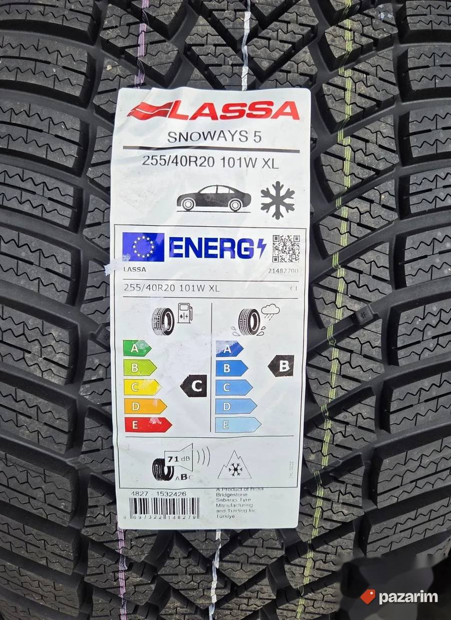 NOVE Lassa zimske gume 255/40 R20 2