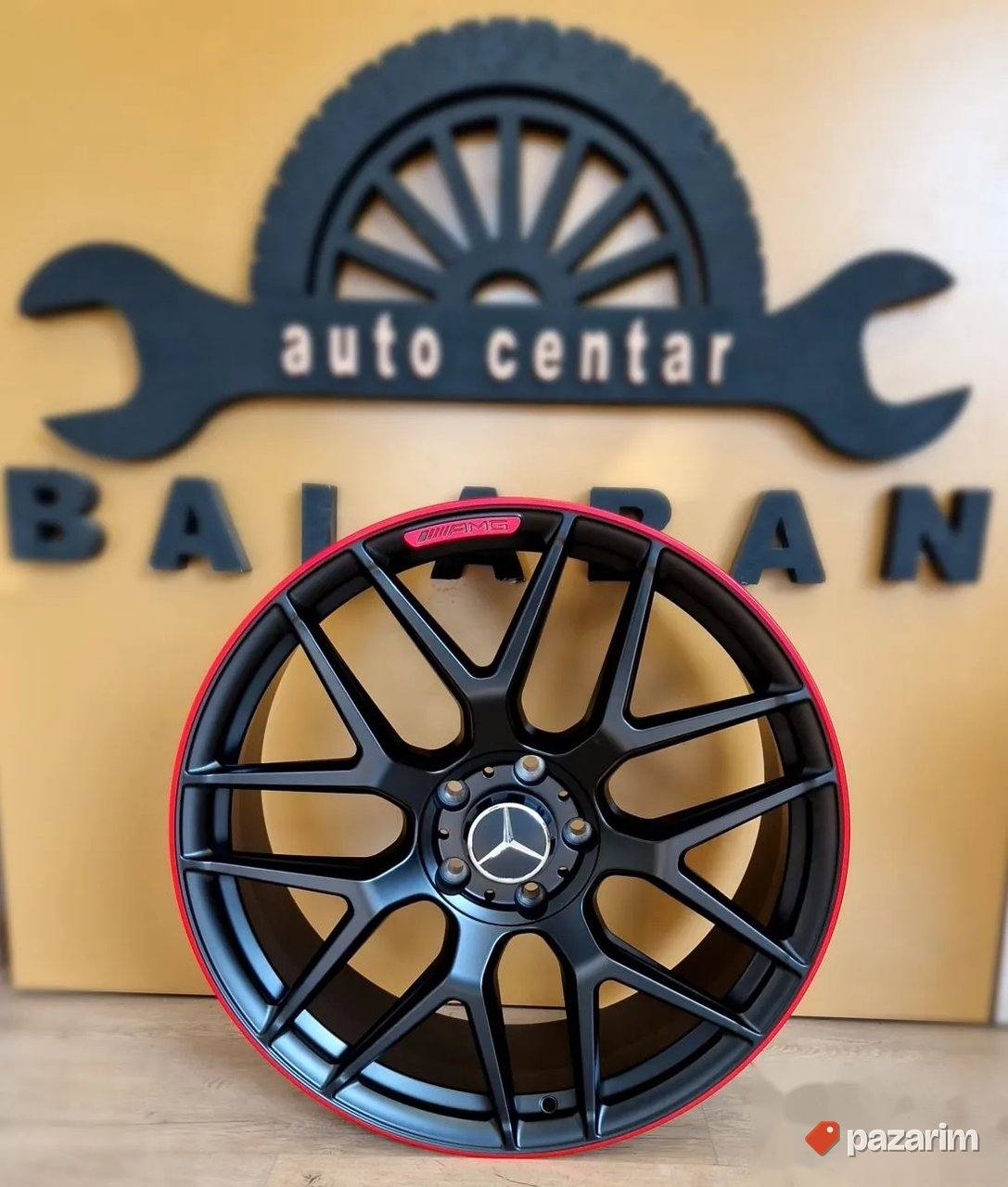 NOVE KOVANE (FORGED) Alu felne Mercedes 22" 5x130 1
