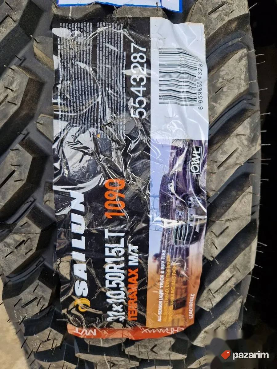 NOVE Sailun gume 31X10.5 R15 2