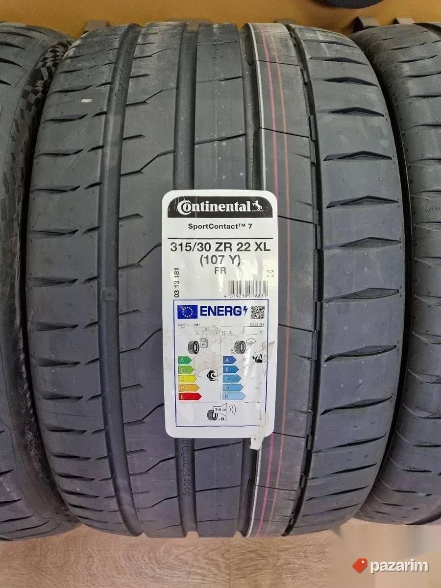 NOVE Continental letnje gume 315/30 R22 i 275/35 R22 3