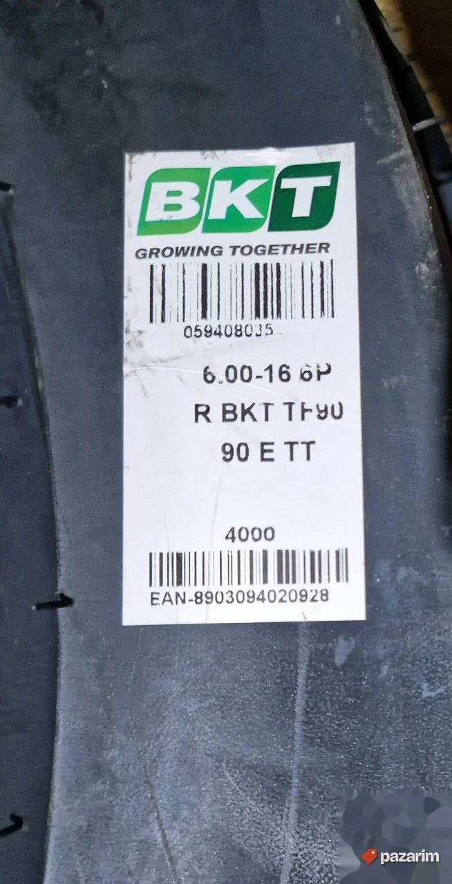 NOVE BKT traktorske gume 6.00-16 TF-9090 2