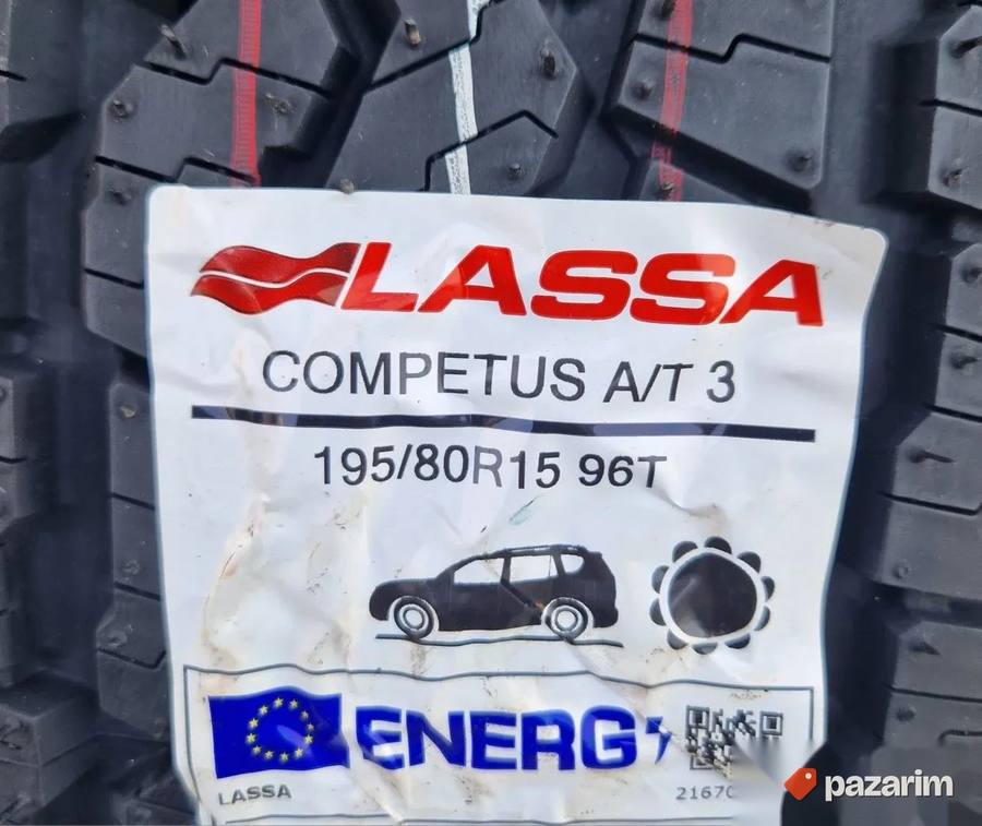 NOVE Lassa M+S gume 195/80 R15 2