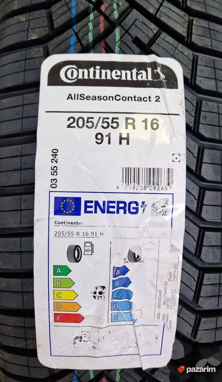 NOVE Continental All Season gume 205/55 R16 2