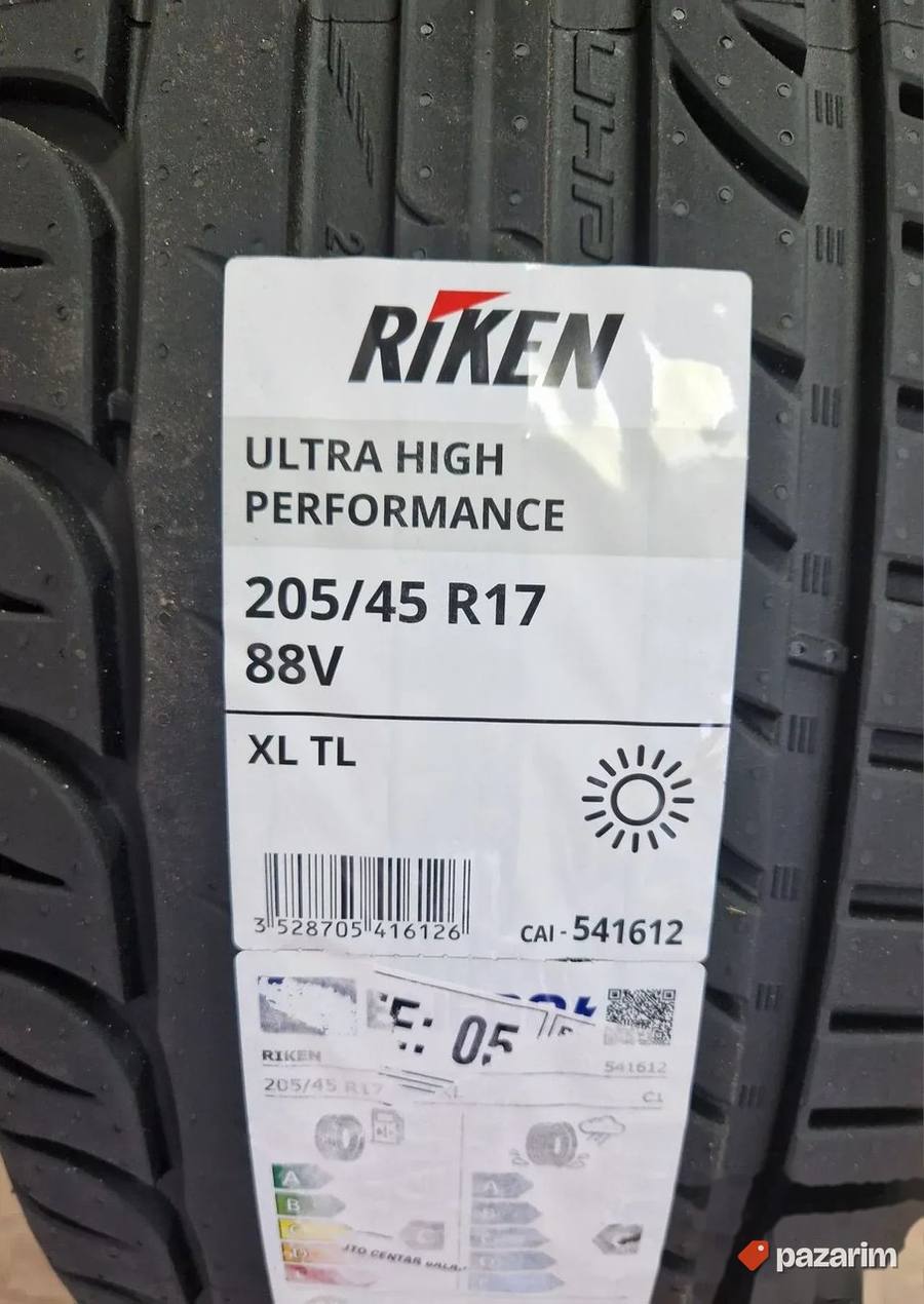 NOVE Riken letnje gume 205/45 R17 2