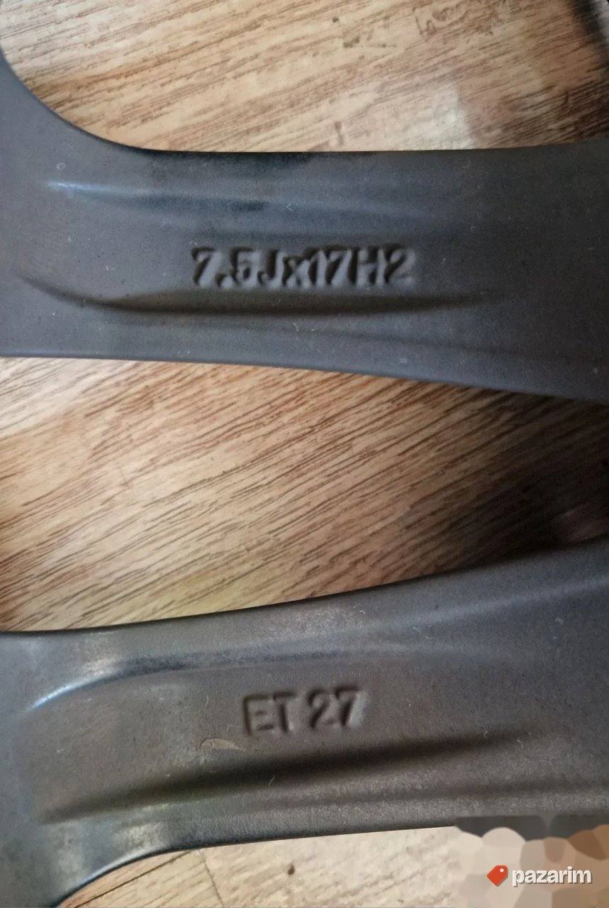 POLOVNE Alu felne BMW 17" 4
