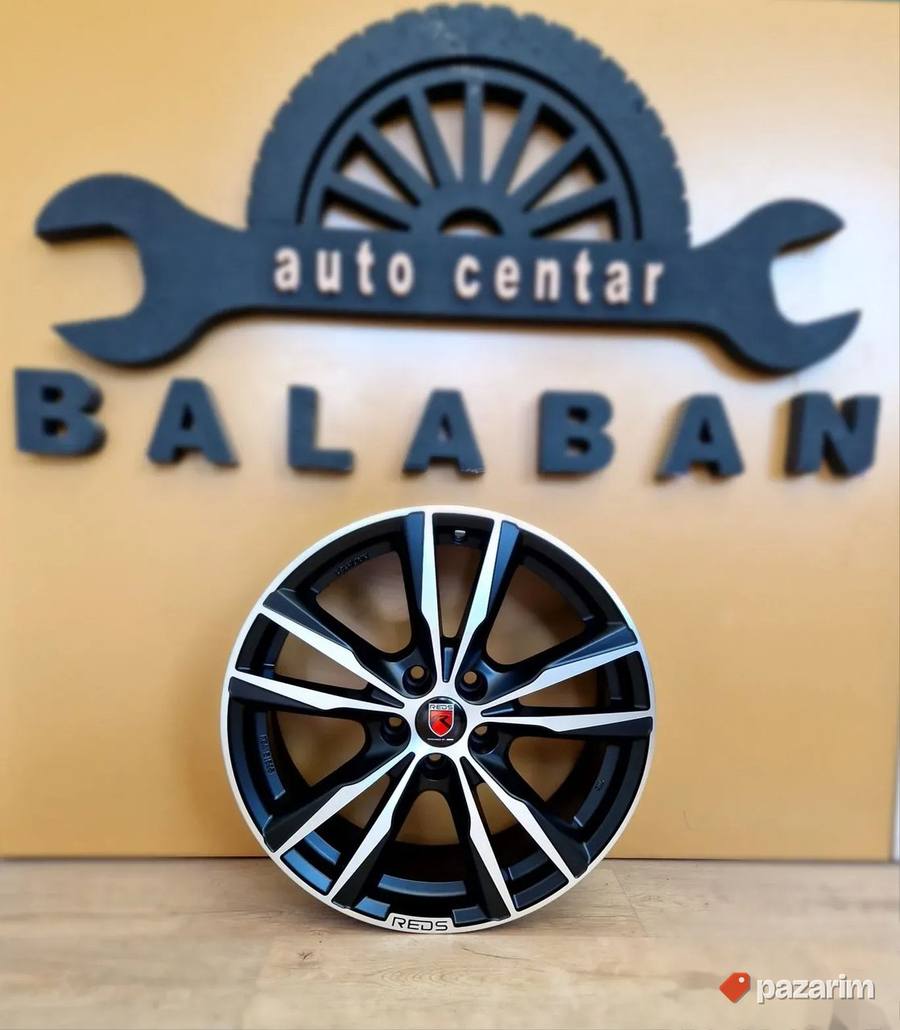 NOVE Alu felne 5x105 Momo Reds 17" 2