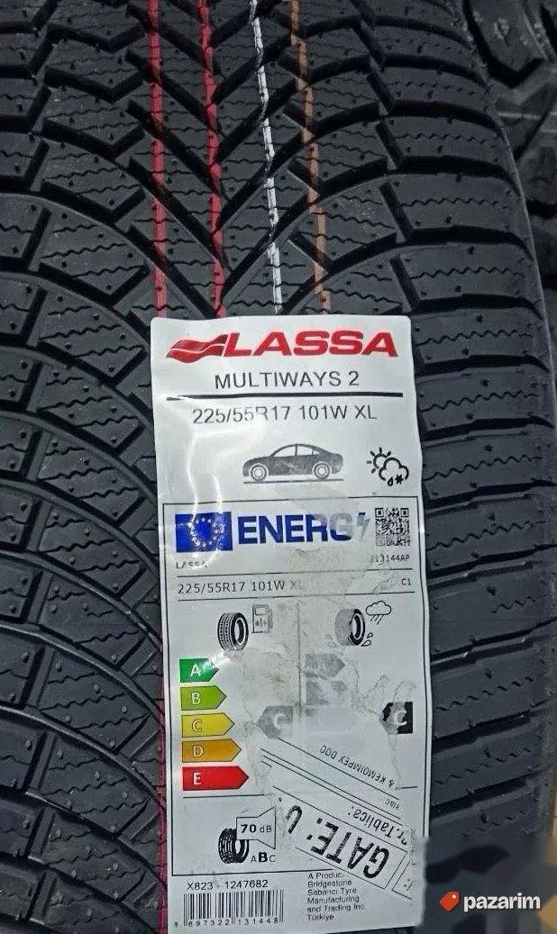 NOVE Lassa All Season gume 225/55 R17 2