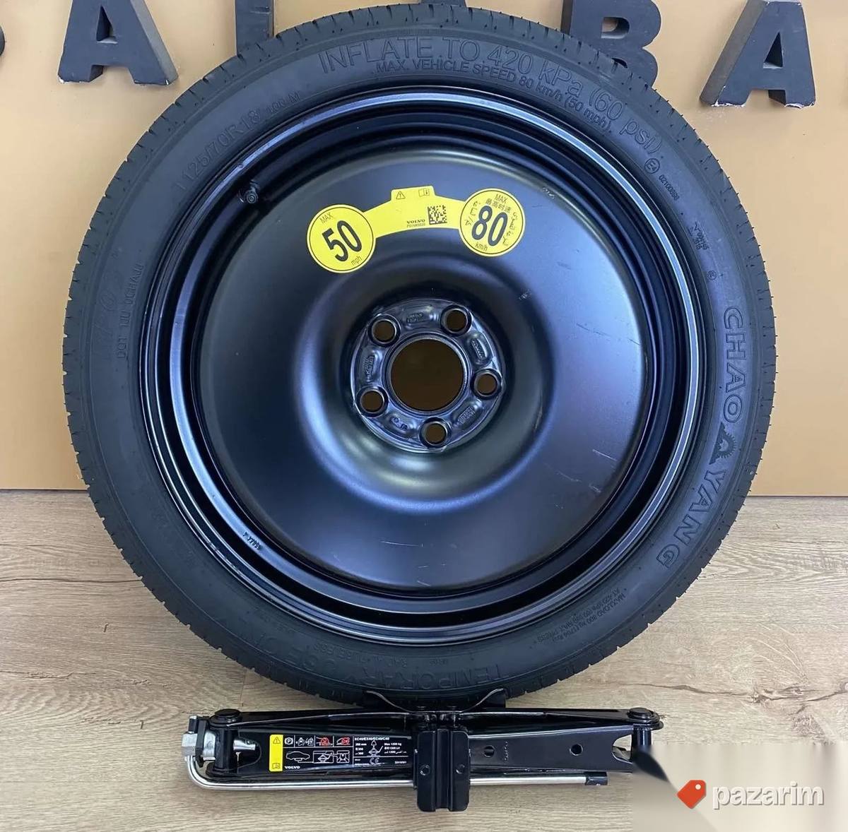 NOVO Originalni rezervni točak Volvo XC40 1