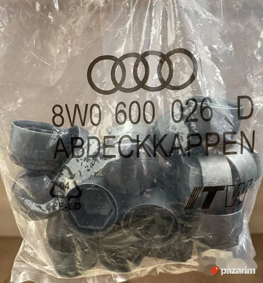 ORIGINAL Audi poklopci šrafova NOVO! 2