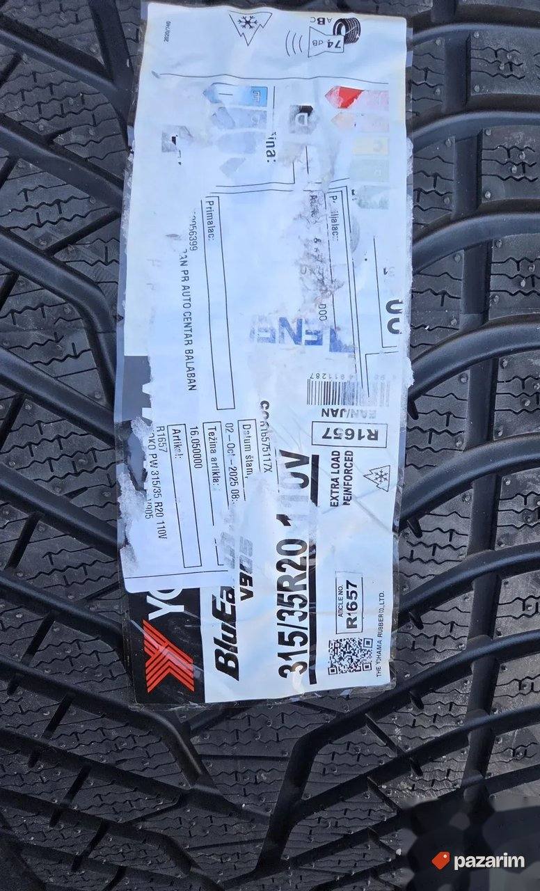 NOVE Yokohama zimske gume 315/35 R20 i 275/40 R20 2