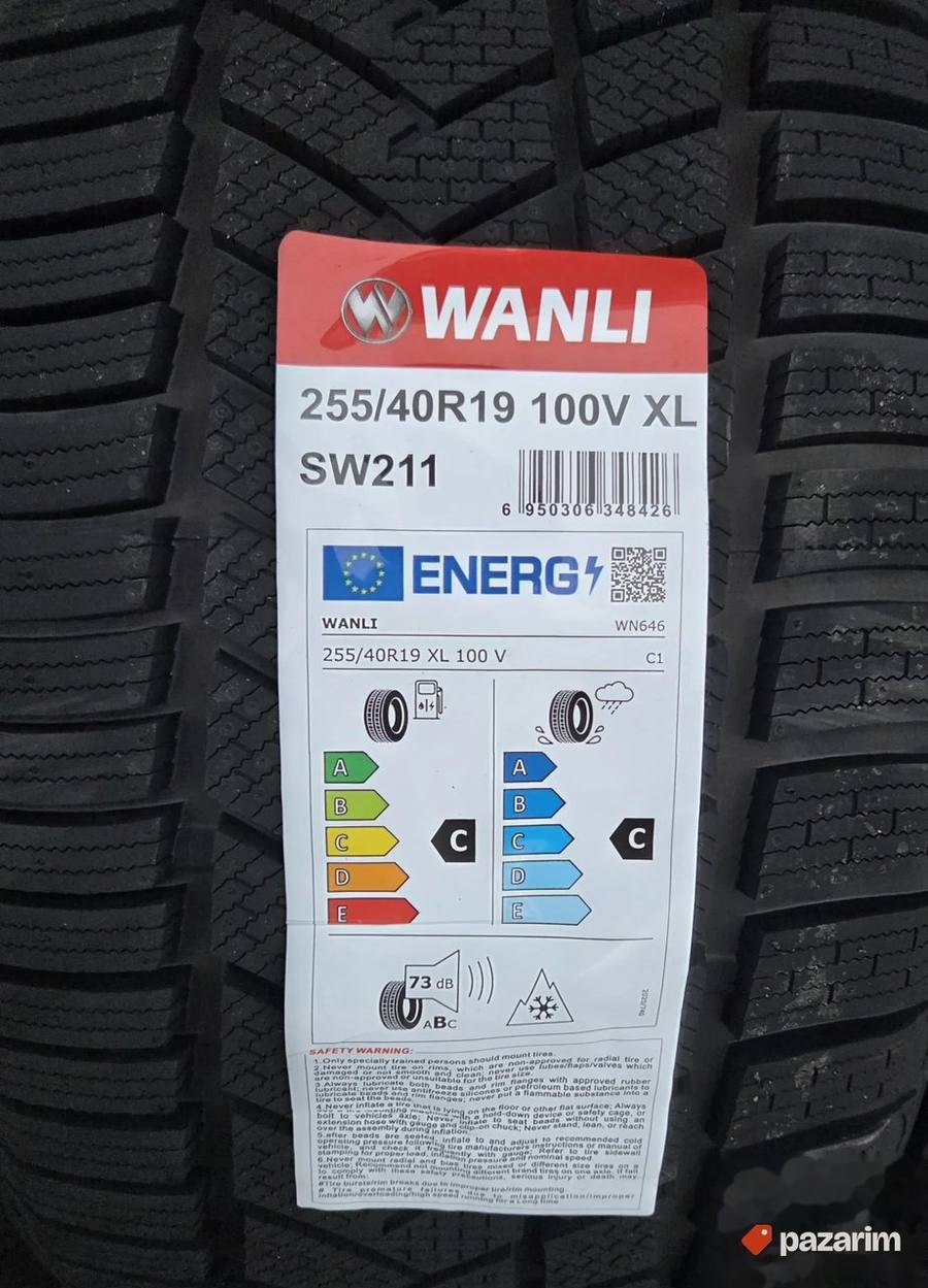 NOVE Wanli zimske gume 255/40 R19 2