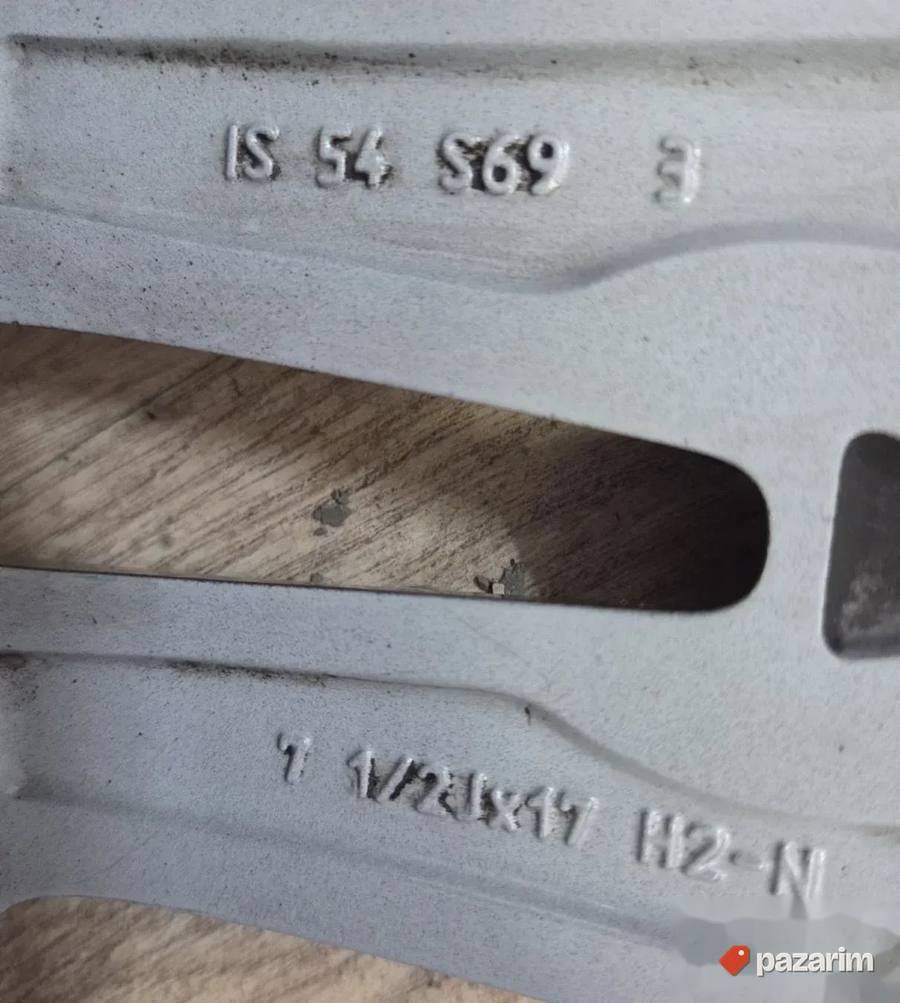 POLOVNE Original alu felne BMW 17" 5