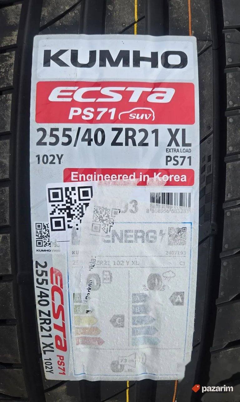NOVE Kumho letnje gume 255/40 R21 2
