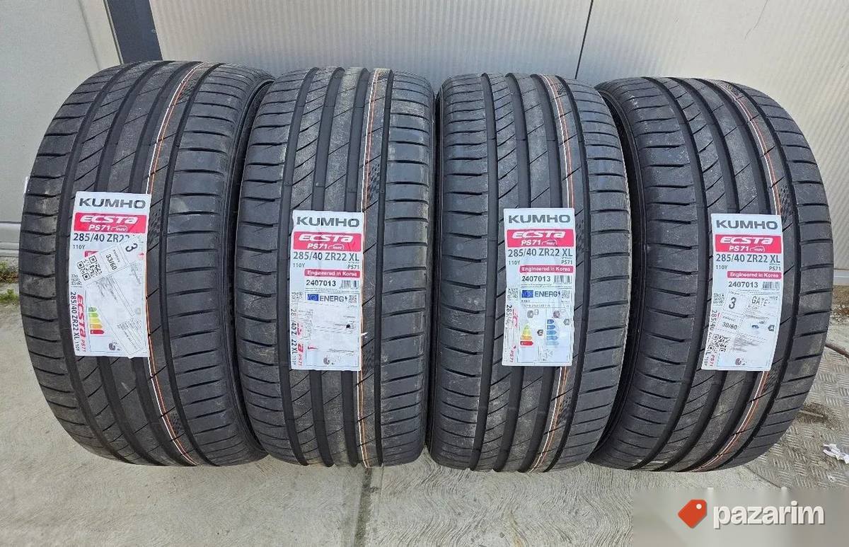 NOVE Kumho letnje gume 285/40 R22 1