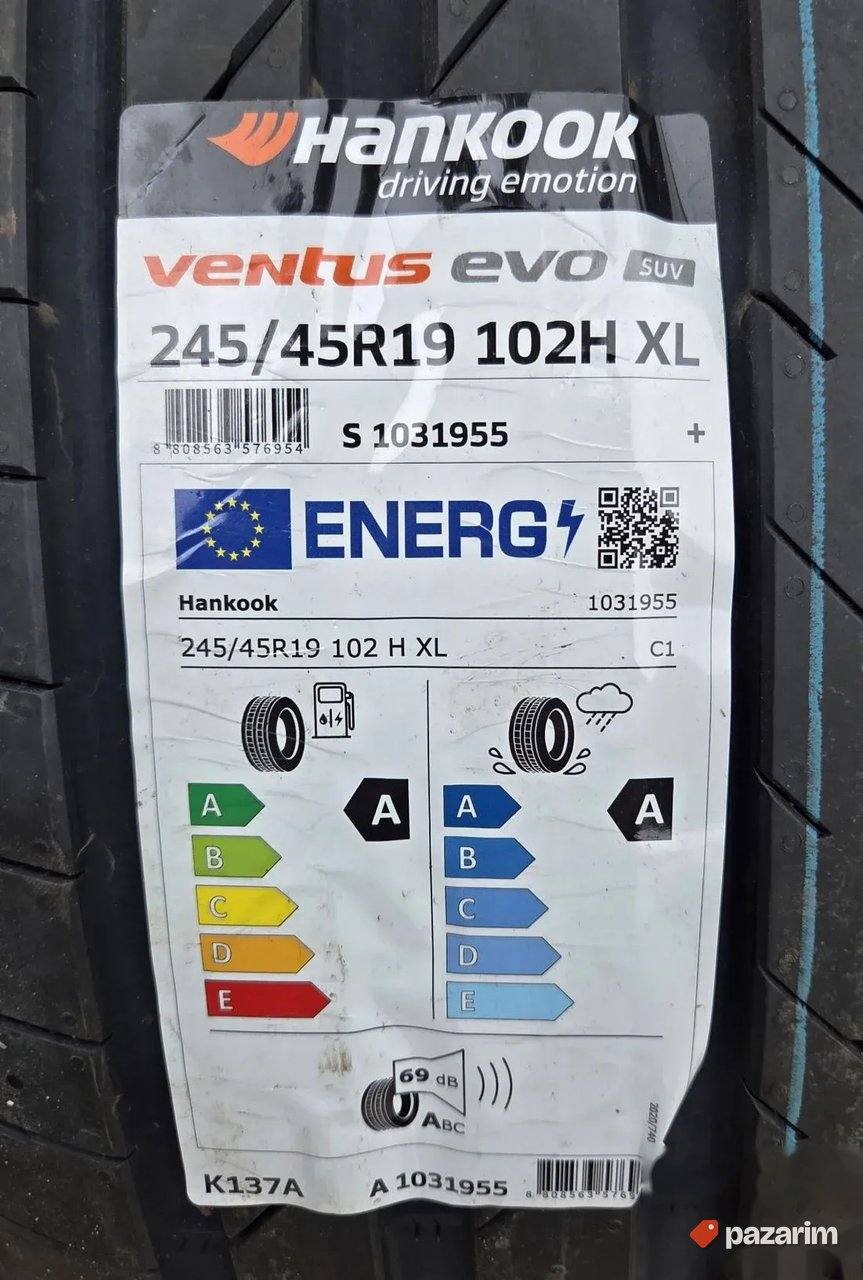 NOVE Hankook letnje gume 245/45 R19 2