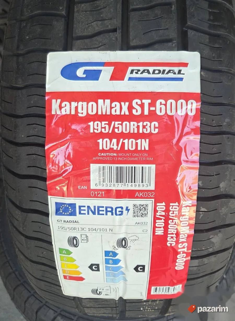 NOVE GT Radial gume za prikolicu 195/50 R13C 2