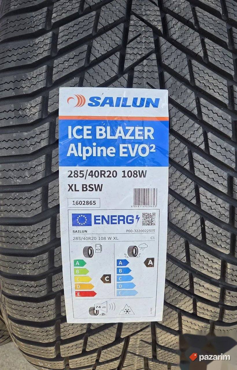 NOVE Sailun zimske gume 285/40 R20 i 255/45 R20 2
