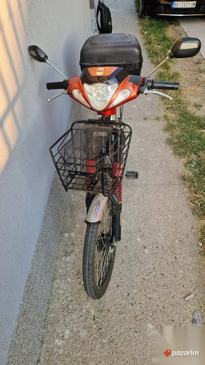 Električni Bicikl - Motor Nove Baterije! 30-50 km! 6