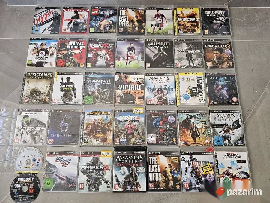 Igrice Za Ps3 Ps4 Ps5 vise kom! 2