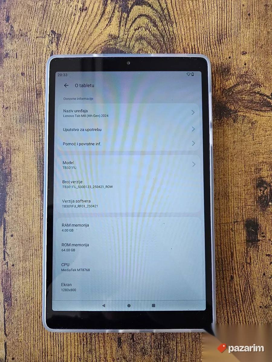 Lenovo Tab M8 2/32 3/32 GB 4/64 GB (4th gen) Maska i Staklo! 6