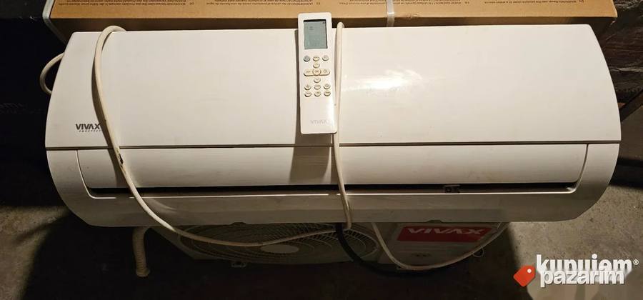 Vivax klima 12 btu inverter kao NOVA garancija 20m + cevi 2