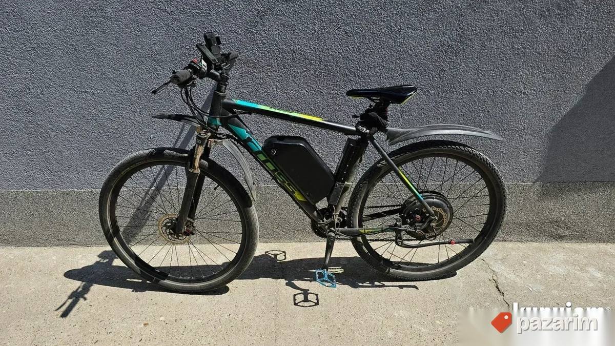 Električni Bicikl sa DVE baterije brzina 75 kmh domet 200km 1