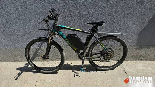 Električni Bicikl sa DVE baterije brzina 75 kmh domet 200km