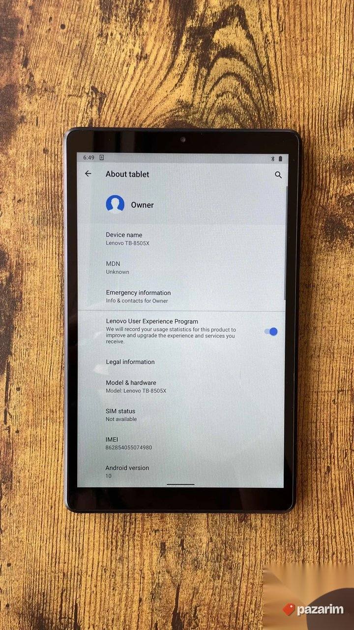 Lenovo tab M8 TB-8505X 2