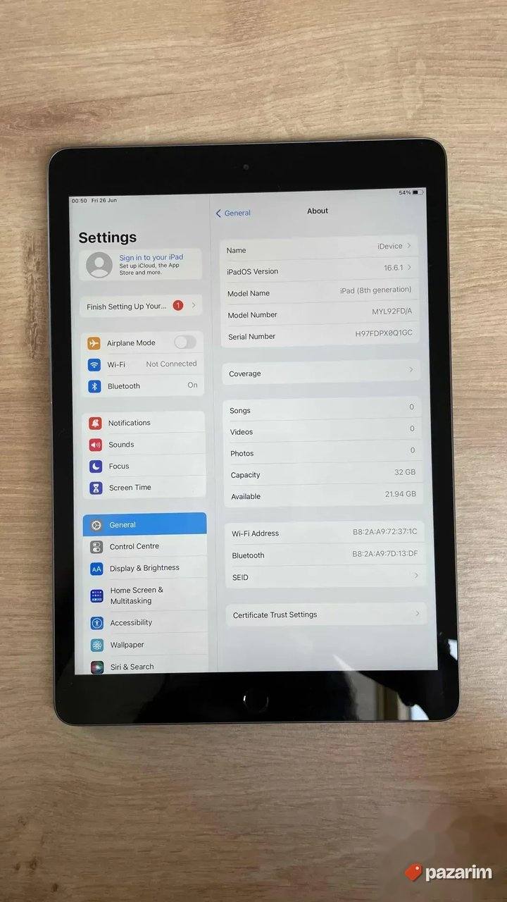 Apple iPad 8th 32 GB - 128 GB 2