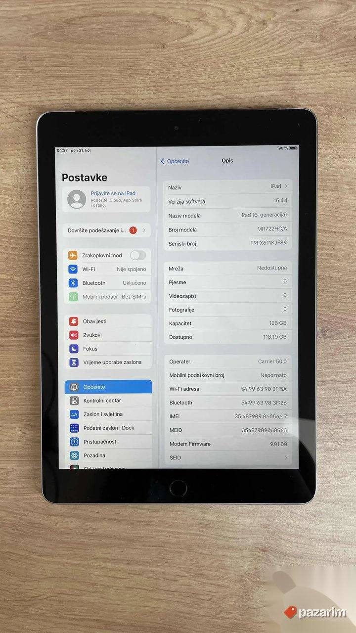 Apple iPad 6th 32-128GB 2
